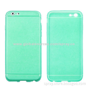 Ultra-thin 0.4mm Matte Premium Slim TPU Flexible Soft Cases for iPhone 6, Various Colors AvailableNew